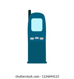 Isolated old cellphone icon