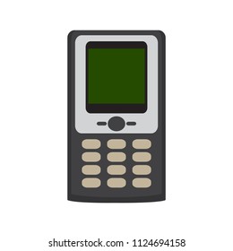 Isolated old cellphone icon