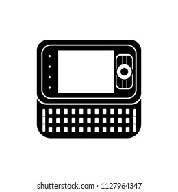 Isolated old cellphone icon