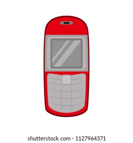 Isolated old cellphone icon