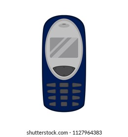 Isolated old cellphone icon
