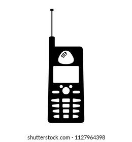 Isolated old cellphone icon