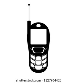 Isolated old cellphone icon