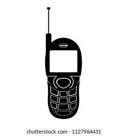 Isolated old cellphone icon