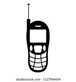 Isolated old cellphone icon