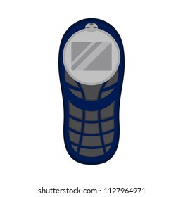 Isolated old cellphone icon