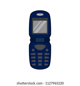 Isolated old cellphone icon