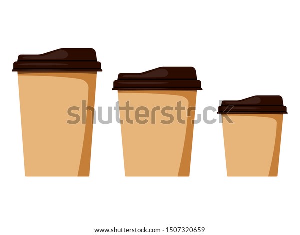 Download Isolated On White Background Disposable Paper Stock Vector (Royalty Free) 1507320659
