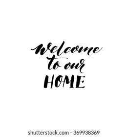Isolated on white background. Ink illustration. Modern brush calligraphy. Hand drawn lettering background.