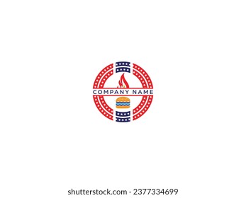aislado en fondo blanco. Usable para logotipos de empresas y marcas. Elemento de plantilla de diseño de logotipo de vectores planos. creativo logotipo inteligente que detalla con fondo limpio. Logotipos de negocio y promoción de marca.