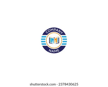 aislado en fondo blanco. Usable para logotipos de empresas y marcas. Elemento de plantilla de diseño de logotipo de vectores planos. creativo logotipo inteligente que detalla con fondo limpio. Logotipos de negocio y promoción de marca.