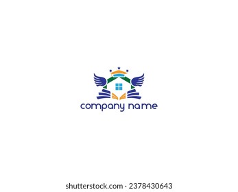 aislado en fondo blanco. Usable para logotipos de empresas y marcas. Elemento de plantilla de diseño de logotipo de vectores planos. creativo logotipo inteligente que detalla con fondo limpio. Logotipos de negocio y promoción de marca.