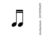 isolated on white eighth sixteenth note. vector notes elements music on white background
