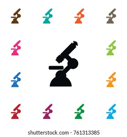 Isolated Optical Instrument Icon. Biotechnology Vector Element Can Be Used For Microscope, Optical, Instrument Design Concept.