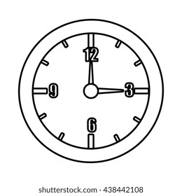 Watch Black White Outline Icon Stock Vector (Royalty Free) 760158514 ...