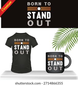 Isolierte Organic Nature Graphic Element für schwarzes T-Shirt und Kaffee Becher Druck. Umweltfreundliches, botanisches und einfaches Typografiedesign auf transparentem Hintergrund.