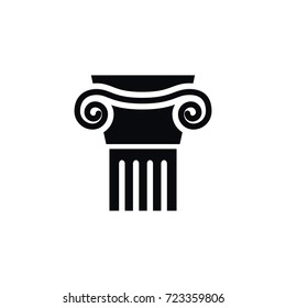 Isolated Ornate Icon. Pedestal Vector Element Can Be Used For Sculpture, Ornate, Pedestal Design Concept.