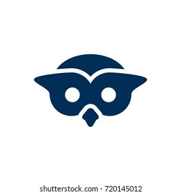 Isolated Owl Icon Symbol On Clean Background. Vector Night Fowl Element In Trendy Style.