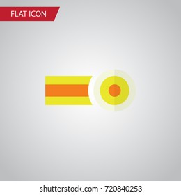 Isolated Oxygen Flat Icon. Chemical Vector Element Can Be Used For Chemical, Oxygen, Molecule Design Concept.
