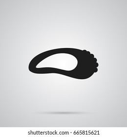 Isolated Oyster Icon Symbol On Clean Background. Vector Clam Element In Trendy Style.