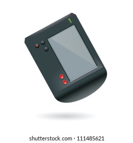 Isolated pager for emergency calls with digital wide screen