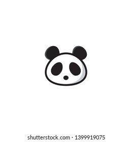 Isolated Panda Vector Icon, Pictogram