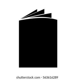 Isolated paper icon on a white background, Vector illustration