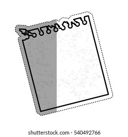 Isolated paper sheet icon vector illustration graphic design