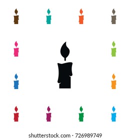 Isolated Paraffin Icon. Illuminate Vector Element Can Be Used For Paraffin, Illuminate, Candle Design Concept.