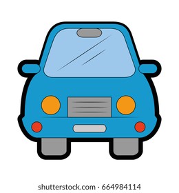 isolated particular car