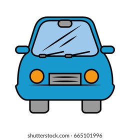 isolated particular car