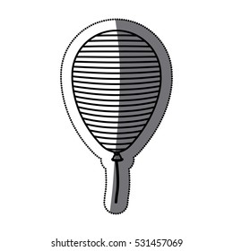 Isolated party  balloon design