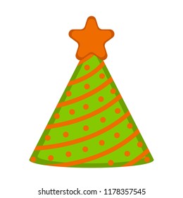 Isolated party hat icon