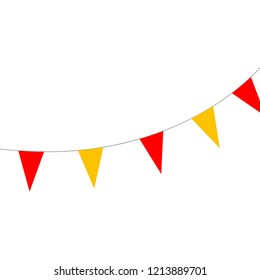 Isolated party ornament image. Vector illustration design