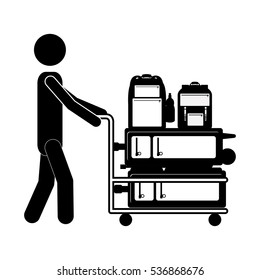 Isolated passanger and baggage design