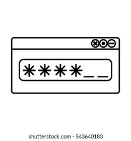 Isolated password design