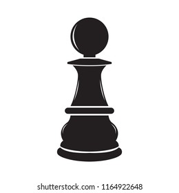 Isolated pawn chess piece icon