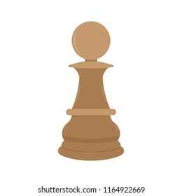 Isolated pawn chess piece icon