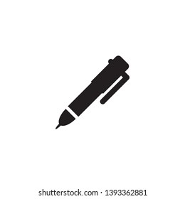 Isolated pen icon symbol on clean background. Vector edit element in trendy style.