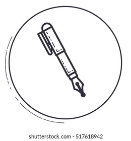 Isolated pen tool design