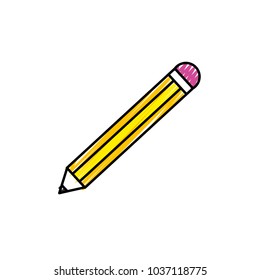 Isolated pencil design
