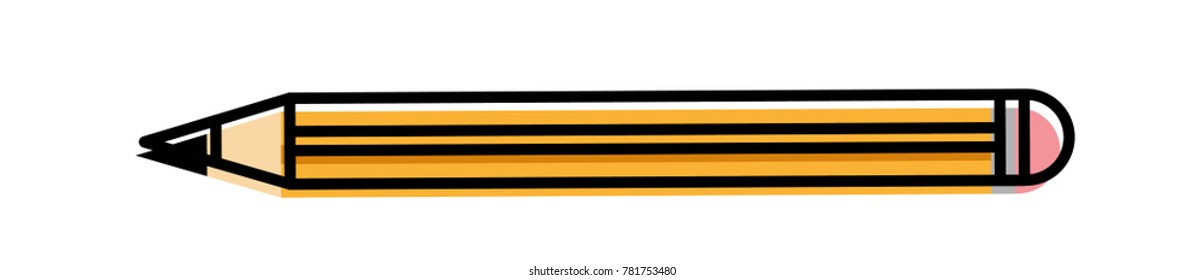 Isolated pencil design