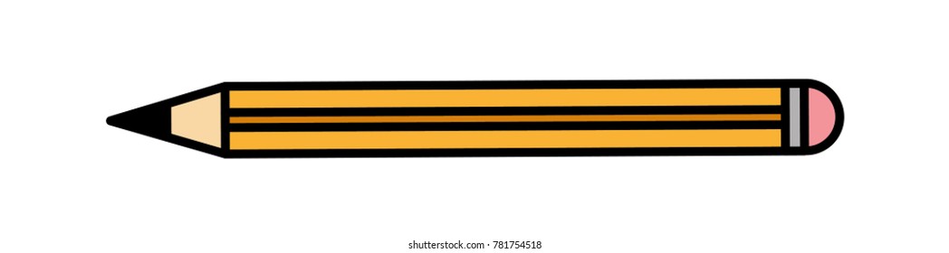 Isolated pencil design