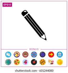 Isolated Pencil Icon