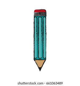 isolated pencil icon image 