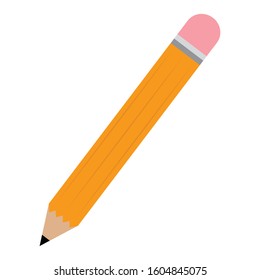 Isolated pencil image. Office tool - Vector illustration design