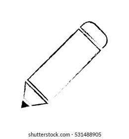 Isolated pencil symbol icon vector illustration graphic design