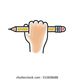 Isolated pencil tool design