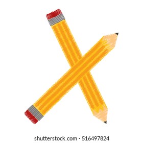 Isolated pencil tool design