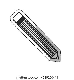 Isolated pencil tool design
